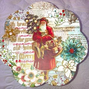 Christmas decorative box